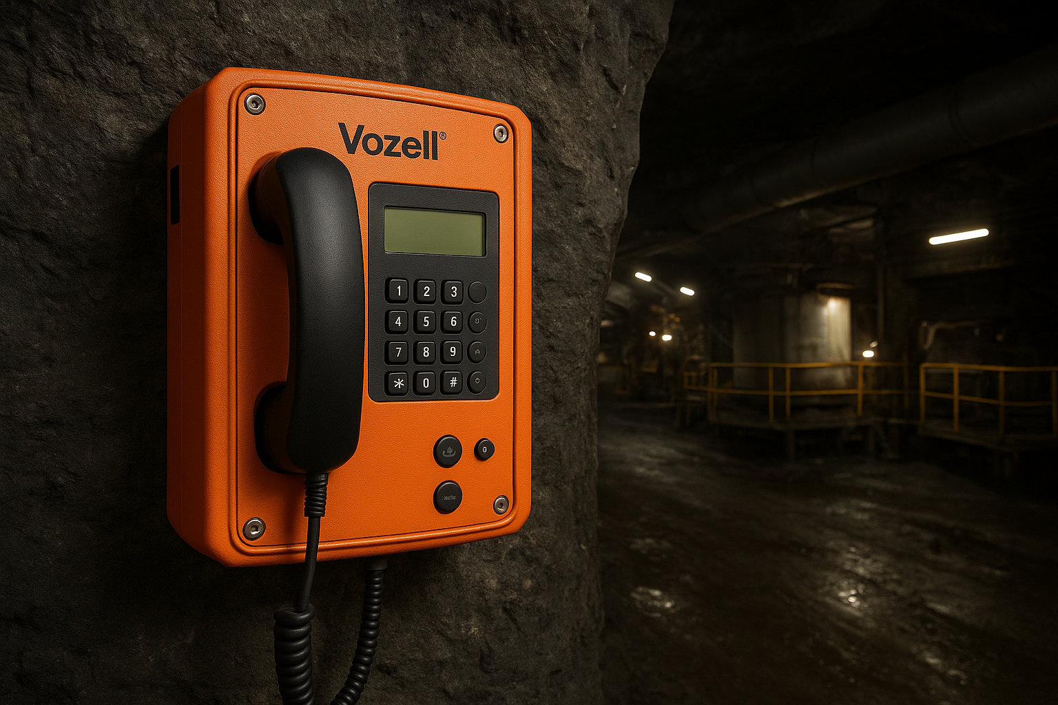 Vozell® Minería y Metalurgia | Soluciones de Comunicación Industrial para Ambientes Extremos