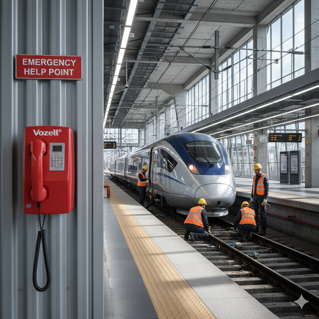 Vozell® Transporte y Ferrocarriles: Comunicación Segura y Eficiente en Infraestructuras Críticas